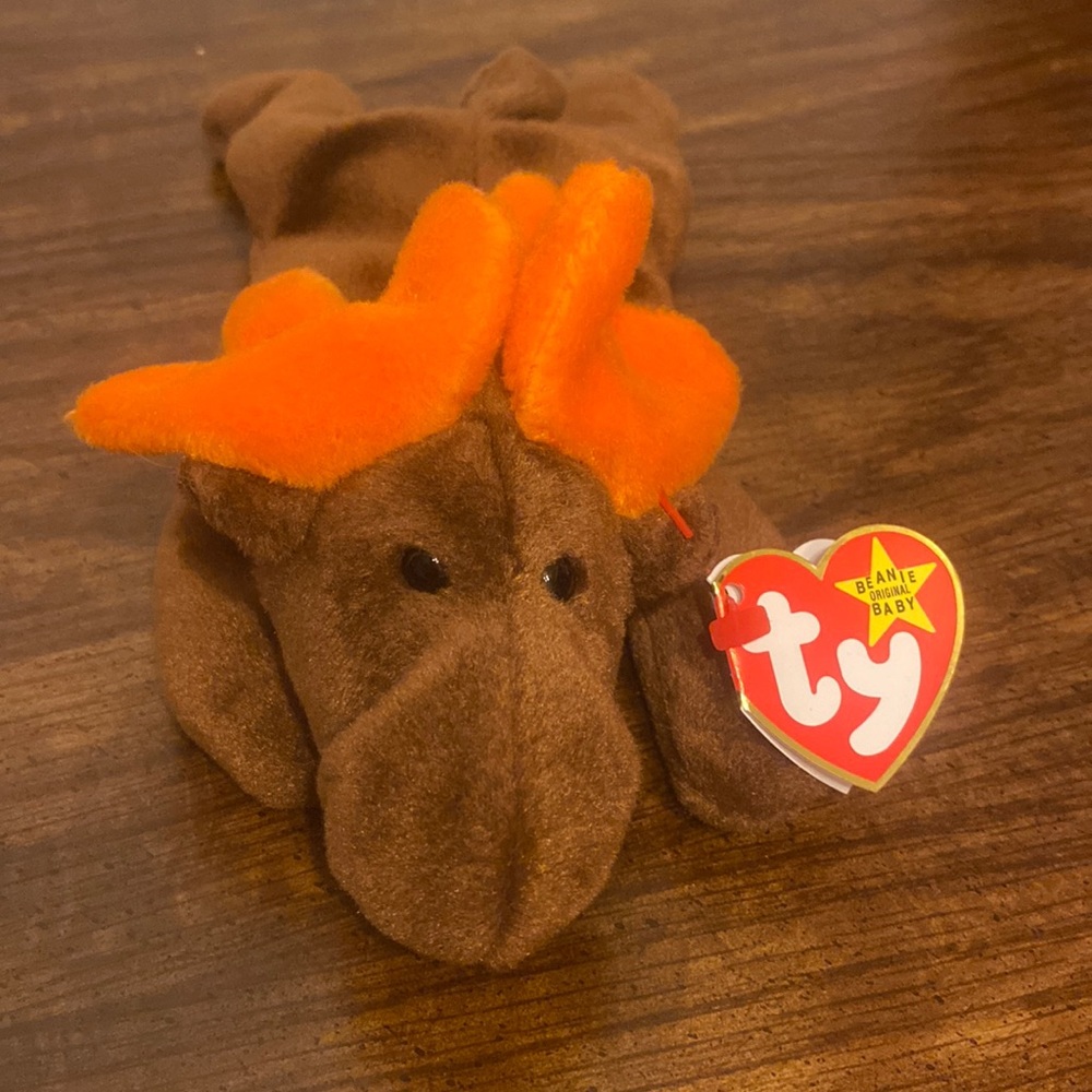 💜5/$16 💜 NWT! 1993 Chocolate Beanie Baby!